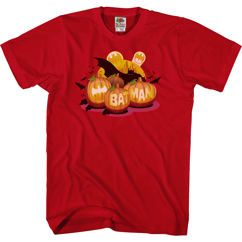 Batman Pumpkin Patch Dc Comics Tshirt